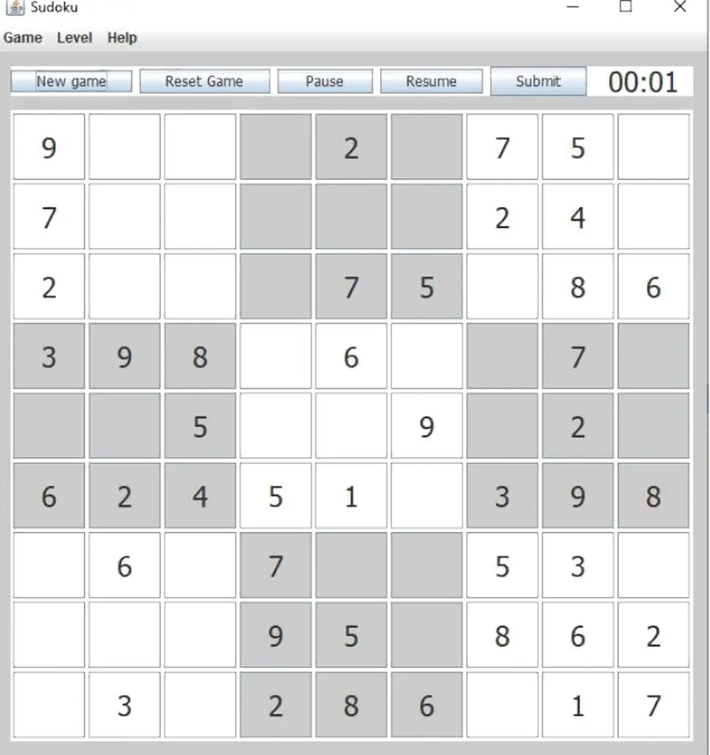 ĐỒ án JAVA xây DỰNG TRÒ CHƠI SUDOKU image.