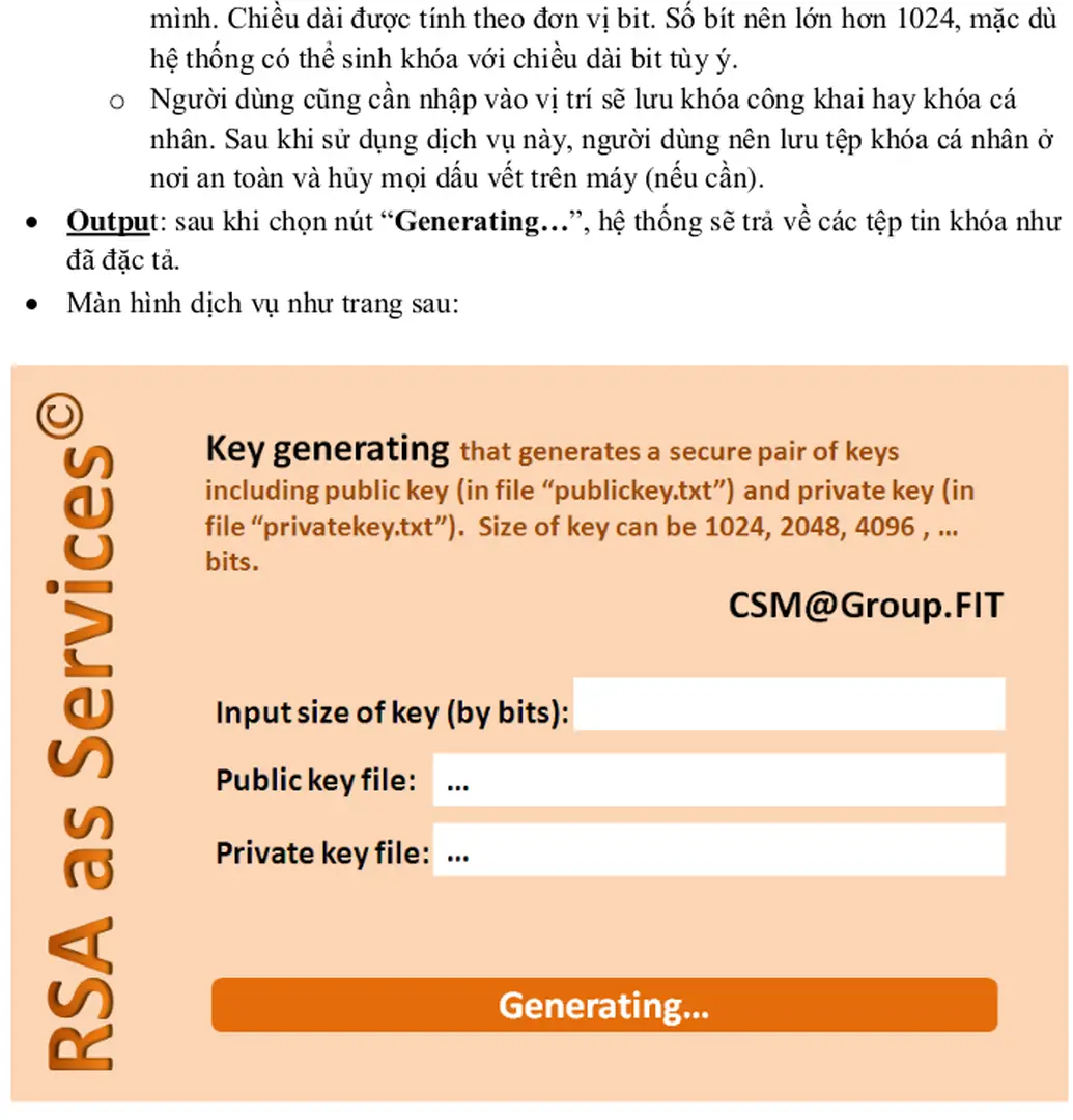  Màn hình dịch vụ như trang sau: - Nghiên cứu tấn công RSA và xây dựng công cụ phân tích RSA