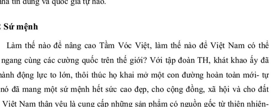 Hình 4 (Ảnh minh họa giá trị cốt lõi của TH. (Nguồn: internet)) - PHÂN TÍCH CHIẾN lược sản PHẨM của TH TRUE MILK