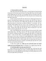 Hiệu quả sản xuất kinh doanh của doanh nghiệp nhà nước tỉnh Quảng Nam