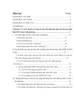 Đánh giá thực trạng công tác theo dõi đánh giá tình hình thực hiện KHPT KTXH 5 tỉnh Hòa Bình giai đoạn 2006 - 2010