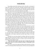 Công tác quản lý chi NSNN cho đối tượng chính sách & bảo trợ của phòng lao động & Thương binh XH Huyện Từ Liêm