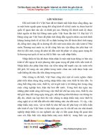 Biện pháp hoàn thiện hoạt động nhập khẩu vật tư, máy móc, thiết bị giao thông vận tải.DOC