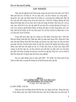 Báo cáo tại ở nhà máy Dệt kim Đông Xuân Hà Nội