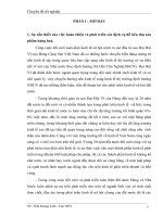 Đánh giá thực trạng sản xuất kinh doanh tại công ty cổ phần thiết bị xăng dầu