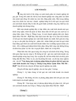 Vận dụng Một số phương pháp thống kê để phân tích kết quả hoạt động kinh doanh của Công ty Điện máy- Xe đạp- Xe máy