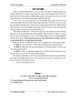 Tổ chức hạch toán thành phẩm, TTTP và xác định kết quả tiêu thụ tại Cty may Thăng Long