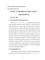 Tổ chức hoạt động của công ty dịch vụ cung cấp nhân sự