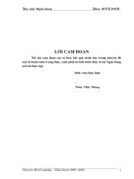 Hạch toán xác định kết quả sản xuất kinh doanh tại C.ty giống cây trồng Bắc Ninh