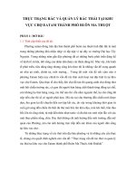 Thực trạng vấn để rác thải và quản lý rác thải tại khu vực chợ Eatam thành phố Buôn Ma Thuột.