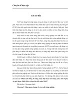 Phân tích thống kê năng suất, diện tích, sản lượng lúa tỉnh Nghệ An giai đoạn 2000 - 2006 và dự đoán đến 2008