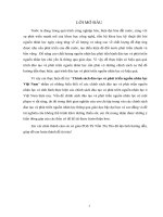 Chính sách đào tạo và phát triển nguồn nhân lực Việt Nam