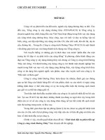 Tình hình đầu tư phát triển tại Công ty công trình Đường Thủy