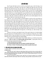 Một số ý kiến về các phương pháp tính giá thành