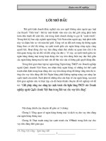 Nâng cao năng lực cạnh tranh của các NHTM VN trong tiến trình hội nhập