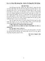 Tại Công ty TNHH Thương mại  đối ngoại và sản xuất Anh Quân