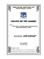 Thực trạng và giải pháp quản lý và sử dụng đất làng nghề truyền thống Bát Tràng