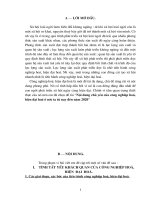 Nội dung chủ yếu của CNH - HĐH ở nước ta từ nay đến năm 2020