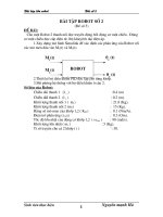 Bài tập Robot số 2 