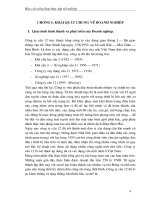 Chức năng, nhiệm vụ, ngành nghề kinh doanh và đặc điểm sản xuất của Doanh nghiệp