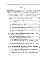 Giải pháp thúc đẩy phát triển các ngành công nghiệp chủ yếu của các vùng kinh tế trọng điểm Bắc Bộ