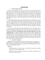 Thực trạng & Một số Giải pháp đẩy mạnh XK nhóm hàng cây công nghiệp dài ngày