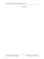 Thực trạng công tác giám sát đối với ngân hàng thương mại cổ phần tại bảo hiểm tiền gửi việt nam – chi nhánh khu vực hà nội 