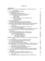 Hiệu quả sử dụng vốn tại Công ty Cơ Điện công trình - Thực trạng và Giải pháp phát triển