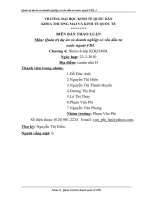 Chủ thể hợp đồng trong hoạt động KD, trong quá trình phát triển của pháp luật..