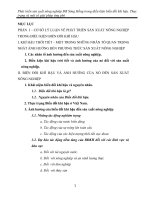 Phát triển sản xuất nông nghiệp Đồng bằng Sông Hồng trong điều kiện biến đổi khí hậu. Thực trạng và một số giải pháp ứng phó