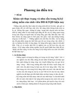 Khảo sát thực trạng và nhu cầu trang bị kỹ năng mềm của sinh viên ĐH-KTQD hiện nay