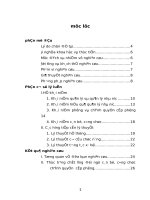 Vận dụng chuẩn mực kế toán VN vào việc hoàn thiện công tác kế toán TSCĐ tại cty khai thác công trình thuỷ lợi Hòa Bình