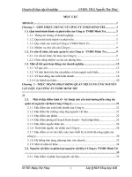 Thực trạng hoạt động quản trị cung ứng nguyên vật liệu tại công ty tnhh minh trí