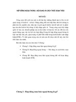 HỢP ĐỒNG NGOẠI THƯƠNG - NỘI DUNG VÀ CÁCH THỨC SOẠN THẢO