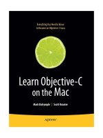 Apress - Learn Objective-C on the Mac (2009)