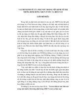 Tình hình thực hiện kế hoạch TM.