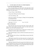 Báo cáo thực tập tổng hợp về Công ty Cổ phần Mêkông .doc