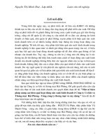 Một số biện pháp nâng cao hiệu quả hoạt động sản xuất kinh doanh ở Công ty Cơ khí và Thương mại Hải Phòng - Tổng công ty thương mại và xây dựng(73 trang)