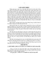 Báo cáo tại Cty Cơ khí xây dựng Đại Mỗ