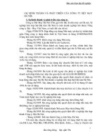 Báo cáo tại Cty Dệt May Hà Nội.