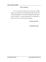 Một số biện pháp nhằm nâng cao hiệu quả quản lý và sử dụng vốn lưu động của Công ty Cổ phần Thủy sản khu vực I