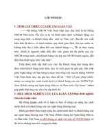 Một số giải pháp nhằm nâng cao năng lực cạnh tranh dịch vụ khách hàng của các NHTM Việt Nam (Minh chứng tại Ngân hàng Đầu tư và Phát triển Việt Nam