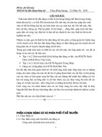 Tính toán và thiết kế các chi tiết máy cho hộp giảm tốc