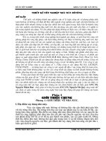 Thiết kế nhà máy bêtông chế tạo một số cấu kiện nhà dân dụng công suất 50.000 m3 trên năm