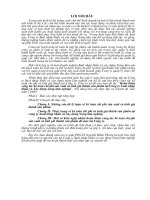 Hoàn thiện công tác kế toán CPSX và tính GTSP tại Cty XNK và Xây dựng nông lâm nghiệp