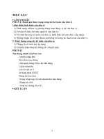 Báo cáo tổng hợp trung tâm thương mại Hàng Đào