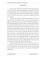 Hoàn thiện công tác phân tích công việc tại Sở Tài nguyên, Môi trường và Nhà đất Hà Nội