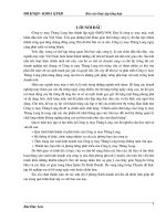 Báo cáo thực tập tổng hợp tại Công ty may Thăng Long