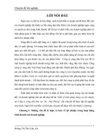 Một số biện pháp nâng cao lợi nhuận tại Công ty xăng dầu khu vực III - Hải Phòng