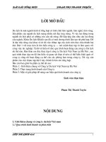 Báo cáo thực tập tại Công ty Du lịch Việt Nam tại Hà Nội